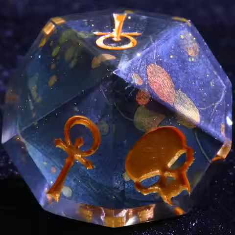 15 Polyhedral Resin Camarilla Sets VtM Dice WoD Cinder Dusk