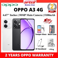 Oppo A3 4G (8/128GB) | Snapdragon 6s Gen 1 | 50MP Main camera | 5100mAh | 2 Years Oppo Warranty | Fr