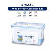 [Komax] Airtight Food Storage Container 8.3L | BPA-Free Microwave Safe