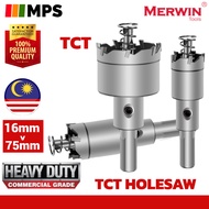 MERWIN TCT HOLE SAW Stainless Steel Hole Saw TCT Hole Saw Wood Hole Saw Metal Hole Saw 16 to 75mm