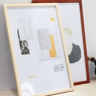 กรอบรูปไม้ขนาดใหญ่ กางเกงบ็อกเซอร์ รูปภาพตกแต่งผนัง 24 นิ้ว 28 นิ้ว 36 นิ้ว 40 นิ้ว 4K2K1K ช่องโฆษณา