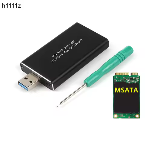 MSATA to USB 5Gbps USB 3.0 to mSATA SSD Enclosure USB3.0 to mSATA Case Hard Disk Adapter M2 SSD Exte