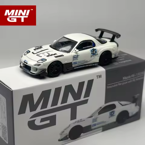 MINIGT 1:64 Mazda RX-7 (FD3S) Itosyoukai Rei-gouki with RE Amemiya alloy car Model 996