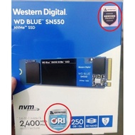 SSD NVMe 250GB WD Blue SN550 PCIe Gen3 8Gb/s