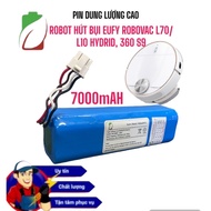 PIN ROBOT HÚT BỤI EUFY ANKER L70/L10 HYDRID(CHUẨN LG/SAMSUNG BẢO HÀNH 9 THÁNG BẢNG NÂNG CẤP)