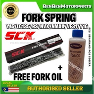 SCK RACING Fork Spring Y15ZR Y15 (V1 & V2) LC135 Y125 SYM VF3I NVX NMAX SRL115FI LC135FI V8+TENTION 