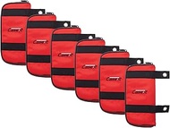 Case-It 6-Pack The Clear Pouch, Clear Window Zipper Pencil Case with Grommets, Pencil Pouch, Scienti