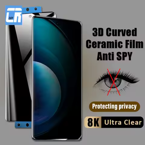 Explosion-proof Anti Spy Ceramic Film For Vivo X100 X90 X80 X70 S18 S17 Pro V30 Privacy Screen Prote