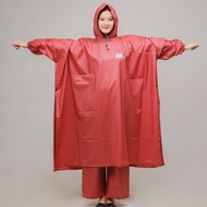 JAS HUJAN PONCO CELANA EXCLUSIVE Premium Bahan PVC Tebal Lentur