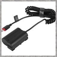 EN-EL15 Dummy Battery DC Power AC Adapter for D7000 D7100 D7200 D750 D800E D810A Z5 Z6 Z7 II Camera 