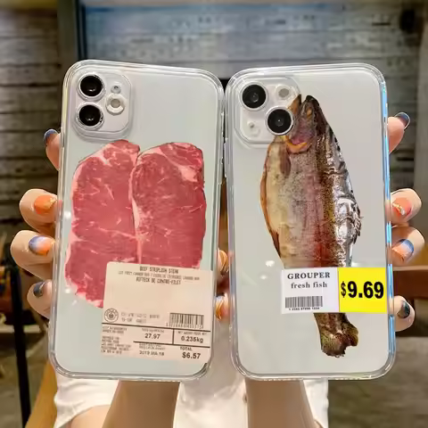 Funny Pidan Kobe Beef Phone Case FOR IPhone 14 13 11 12 Pro 8 7 Plus X 13 Pro MAX XR XS MINI PlaySoc