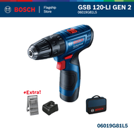 BOSCH GSB 120-LI GEN 2 Professional Cordless Impact Drill Kit + 1 Battery & Charger + 25pcs Accessor