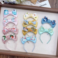 QUENNA For 17cm Labubu V1 V2 V3 Skull Panda Doll Clothes Floral Prints Hair Clip Mini Cute Doll Fash