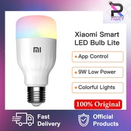 【Global】 Xiaomi Mi Mentol Smart LED Bulb Lite Color Bulb E27 9W Wifi APP Voice Control LED Light Adj