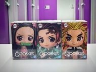 全新 鬼滅之刃 限定版 Qposket (彌豆子/炭治郎/炎柱）