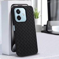 EllaStuff Case OPPO A3X / A3 4G NFC Softcase PREMIUM WOVEN PATTERN Casing OPPO A3X / A3 4G NFC