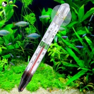 QUENNA Fishbowl Glass Meter Aquarium Fish Tank Water Temperature Thermometer R6Y3