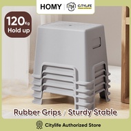 Citylife Stackable Plastic Chair Stepping Stool Lightweight Children Chair