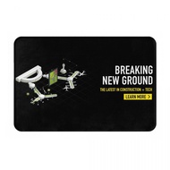 AECOM Logo (2) Bathroom Anti-slip Floor Mat Toilet Toilet Foot Mat Door Absorb Water Quick-drying En