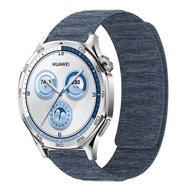 Denim Strap For Huawei Watch GT 5 Pro 46mm สายนาฬิกาข้อมือไนล่อน 22 มม. อุปกรณ์เสริม huawei watch GT