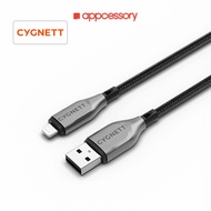 CYGNETT Armoured USB-A Cable to Light 12W (50cm/1m/2m/3m)