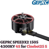GEPRC SPEEDX2 1505 4300KV 4S 1.5mm Shaft Brushless Motor for Cinebot25 S RC Drone GR1505-43