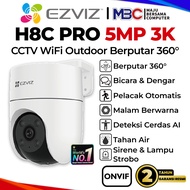 EZVIZ H8C Pro 5MP 3K Outdoor Rotate 360 - Smart CCTV Wifi Wireless Camera Smart IP Cam Hikvision Hik