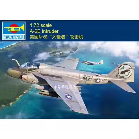 Trumpeter 1/72 American A-6E Intruder Plastic Model 01641