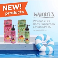 WALNUT CC BODY SUNSCREEN LOTION SPF 50 UVA/UVB