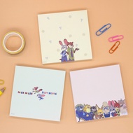 Disney Zootopia Memo pad 1 pcs 100 sheets / School Office Stationery Notepad (9x9cm) / Non-Sticky