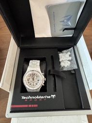 TechnoMarine Sport 白色搪瓷腕錶