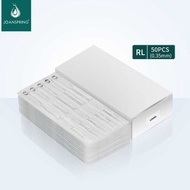 PrettyG 50PCS Professional 1RL 3RL 5RL 7RL 9RL 11RL 13RL 15RL 18RL 0.35mm Round Liner Needle For Tat