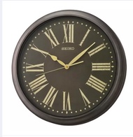 Seiko QXA771KN Antique Decorator Black Tone Wall Clock QXA771K