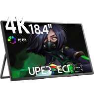 UPERFECT Delta Portable Monitor 18.5" 4K gaming Monitor with Stand & VESA 360° displays for Laptop P