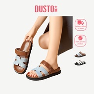 DUSTO Slippers Women New Style Flat Velcro Sandals DW25X0163A