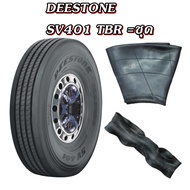 ยางรถบรรทุก เรเดียล TBR ยี่ห้อ DEESTONE รุ่น SV401 ขนาด 11R22.5 ,215/75R1.75 ,10.00R20 ,11.00R20