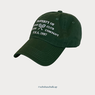 Sebs. | 008 PROPERTY OF TENNIS CLUB SPORTING COMPANY U.S.A 1987 (GREEN) | BASEBALL CAP