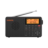 XHDATA D-109 วิทยุพกพา FM ST/LW/MW/SW/ วิทยุแบนด์ระดับโลกพร้อมเครื่องเล่นสเตอริโอไร้สาย TF Card/BT ว