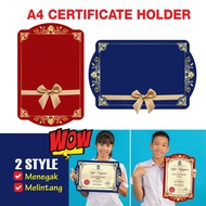 HOLDER SIJIL A4 [Menegak & Melintang] KULIT SIJIL A4 | CERTIFICATE HOLDER | HOLDER CERTIFICATE A4 | 