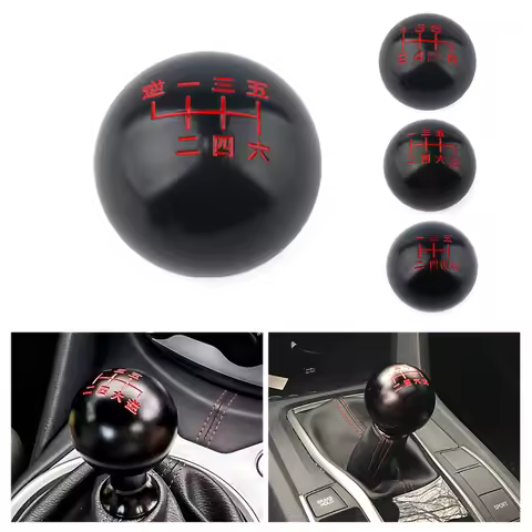 Aluminum alloy JDM style black 6 Speed M10X1.5/M10X1.25/M8X1.25 Gear Shift Knob For Honda Acura/TOYO