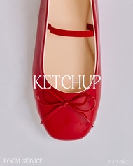 [โปรดอ่านคำแนะนำไซส์] Flynn - Ballet Flats Room Service Collection Vol.2 คัชชูนุ่มฟู ขายดีที่สุด (cu