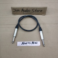 Cable mic canare 50cm akai 6.5mm to akai 6.5mm jack BMA / akai to akai