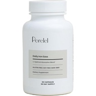 Perelel Daily Iron Ease, 15MG Iron Supplements with , Vitamin C, & Vitamin B12 for Nutrient & , C