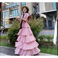 Flat2112/Forward Long Dress Label Flat2112/Color And Design By Picture/Size: S/2nd Hand