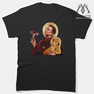 Dogecoin and elon must Classic T-Shirt