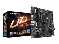 GIGABYTE B660M DS3H DDR4 (B660/ Intel/LGA 1700/ Micro-ATX/ DDR4/ Dual M.2/ PCIe 4.0/ USB 3.2 Gen2 Ty