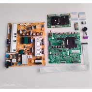 SAMSUNG UA55F7100AR 55" TV MAIN BOARD, POWER SUPPLY, TCON, POWER BUTTON, SPEAKER, WIFI CARD AND RIBB