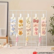 LEMONTRE8EDY Storage Rack, Metal Art Photo Display Display Rack, Creative Grid with Base Desktop Sta
