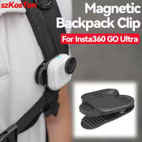 Backpack Clip Holder For Insta360 Go Ultra Anti-shake Clip Mount For Insta 360 GO Ultra Sports Camer