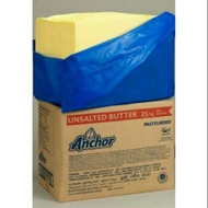 Anchor Unsalted Butter bulk 25kg Butter Import Supplier bahan kue